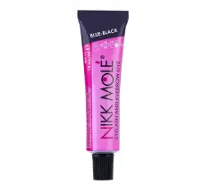 صبغة الحواجب والرموش Nikk Mole، درجة اللون الأزرق والأسود/ Blue-Black