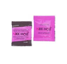صبغة الحاجب NIKK MOLE نغمة الجرافيت كيس (5 مل) + كريم مؤكسد 3٪ في كيس (5 مل)