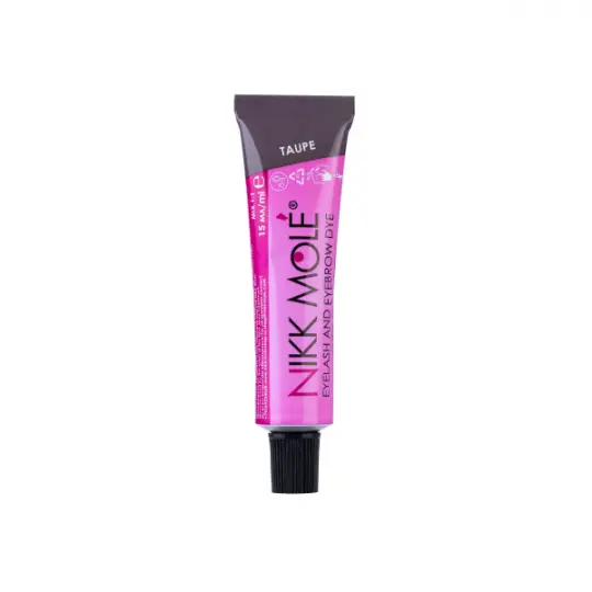 צבע גבות וריסים Nikk Mole (אפור-חום). 15 מ"ל