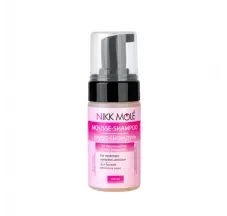 Mousse shampoo for eyebrows, eyelashes and face with bergamot NIKK MOLE - (100ml)