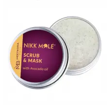 Скраб-маска с маслом авокадо Scrub & mask with Avocado oil, 40г