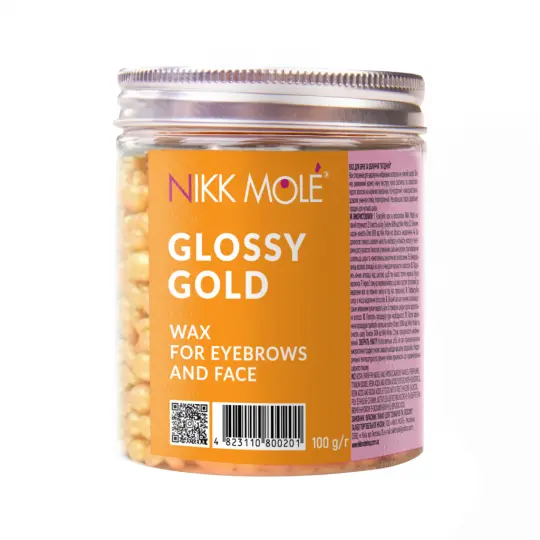 Nikk Mole Eyebrow & Face Wax (Gold)