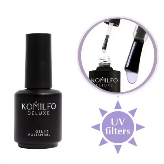 No Wipe Rubber Top 15 ml. Komilfo x 10 ( 10 units )