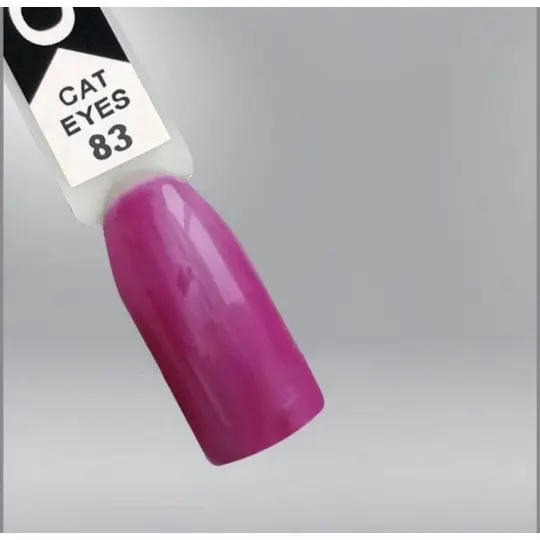OXXI Cat Eyes 083 ملمع جل ، وردي-أرجواني ، مغناطيسي.