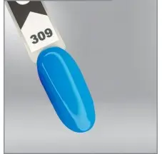 Гель лак Oxxi №309 (лазурно-синий)