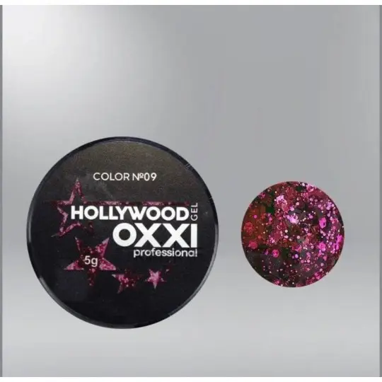 Hollywood Glitter Gel No. 09