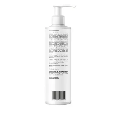 Hand and nail cream with collagen, elastin and peony extract Shelly 250 ml