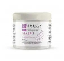 Соль для ванн с ионами серебра, пантенолом и маслом мяты Shelly 550 г