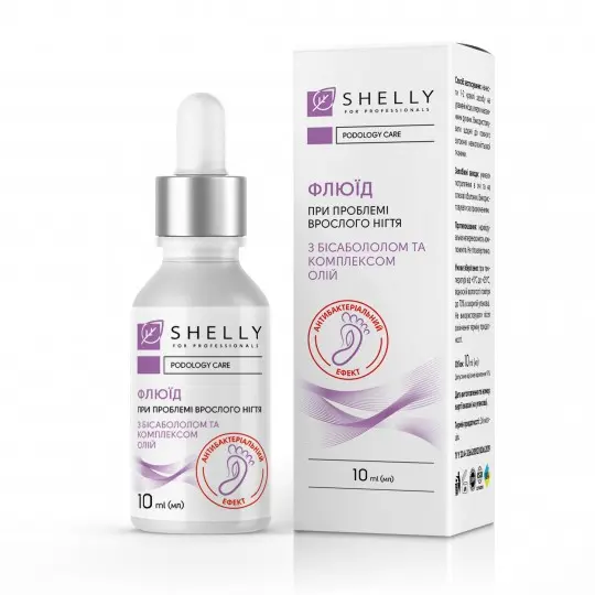 Fluid for ingrown toenails with antibacterial effect Shelly 10 ml