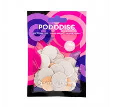 Сменные файлы белые для педикюрного диска 180 грит STALEKS PRO PODODISC M 50 шт