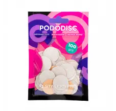 Сменные файлы белые для педикюрного диска 100 грит STALEKS PRO PODODISC M 50 шт
