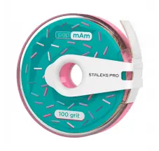 Replacement file tape white papmAm with clip 100 grit STALEKS PRO EXPERT