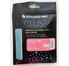 קבצים חלופיים לקובץ קצר (מלטשת על בסיס קצף) STALEKS PRO EXCLUSIVE 51 180 grit