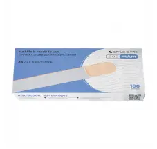 Сменные файлы белые мягкие papmAm на деревянной основе 180 грит STALEKS PRO EXPERT 25 шт
