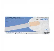 ملفات بديلة بابام ابيض على قاعدة خشبية 180 حبيبة STALEKS PRO EXPERT 25 قطعة