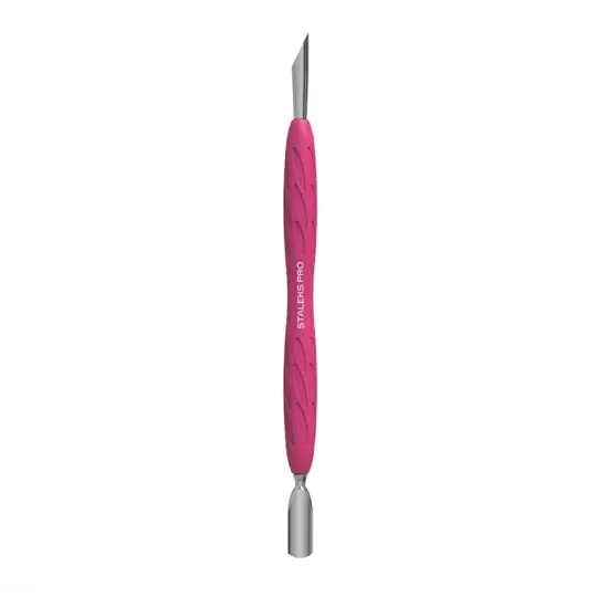 Manicure spatula with silicone handle STALEKS PRO UNIQ 10 TYPE 2