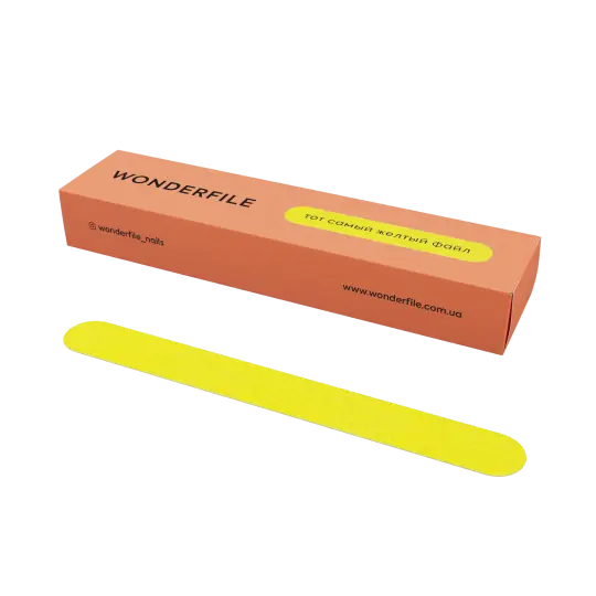 Adhesive files Wonderfile 130*15, 240 gr (50 pcs)