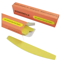 Абразивы Wonderfile на пене полумесяц 162*24, 100 гр (20 шт)