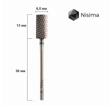 Твердосплавная фреза конус R702cK Nisima (зеленая)