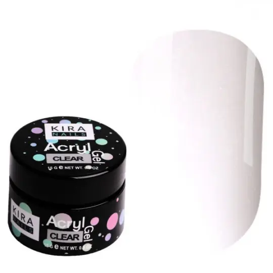 Acryl Gel Clear 15 ml. Kira Nails