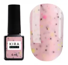 База цветная с глиттером Kira Nails Lollypop Base №004, 6 мл