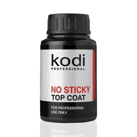 No Sticky Top Coat, 30 ml. (without sticky layer).