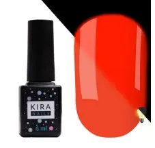 לק ג'ל Kira Nails FLUO 001, 6 מ"ל