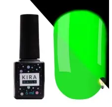 לק ג'ל Kira Nails FLUO 002, 6 מ"ל
