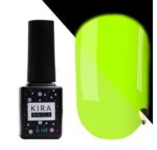 לק ג'ל Kira Nails FLUO 003, 6 מ"ל
