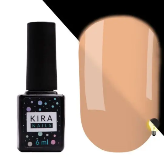 לק ג'ל Kira Nails FLUO 004, 6 מ"ל