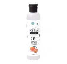 Kira Nails 3 in 1 - מסיר טקים, מחטא ומסיר שומנים 250 מ"ל