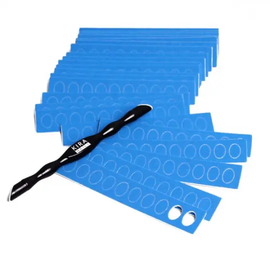 Kira Nails Пластиковый пушер и 50 сменных абразивов 120 грит