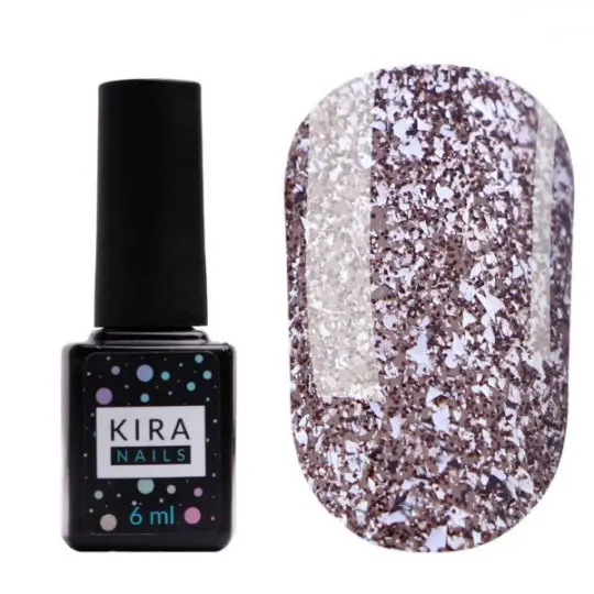 לק ג'ל №004 6 מ"ל. Shine Bright Kira Nails