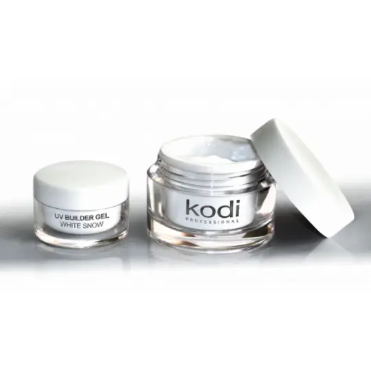 UV Builder gel White Snow ( Конструирующий снежно-белый гель ) 14 ml. Kodi Professional