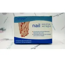 Gel nail polish remover foil