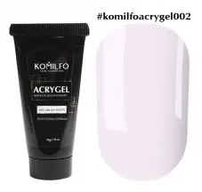 Komilfo Acryl Gel №002 Молочный белый 30 g.