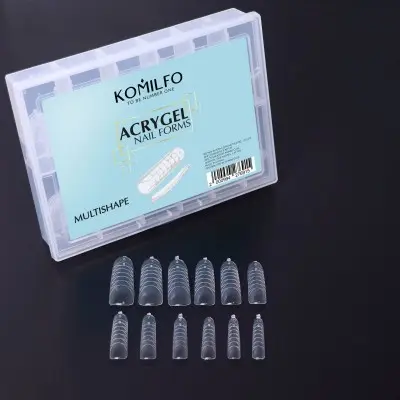 اكريجيل أعلى أشكال أظافر (Multishape) 120 قطعة. كوميلفو