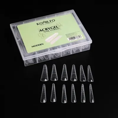 Acrygel top nail forms ( Modern ) 120 pcs. Komilfo