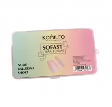 SoFast Nail Froms Nude Ballerina Short (360 pcs.) Komilfo
