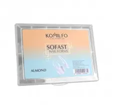 Komilfo SoFast Nail Forms שקד, 240 יח