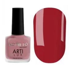 NAIL POLISH KOMILFO ARTILUX LADY IN RED 003 (PERSIAN RED, ENAMEL), 8 ML