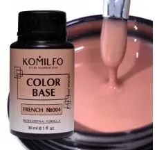 Color Base French №004 30 מ"ל. (ללא מברשת, בקבוק) קומילפו