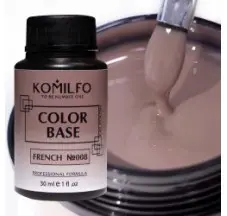 Color Base French №008 30 מ"ל. (ללא מברשת, בקבוק) קומילפו