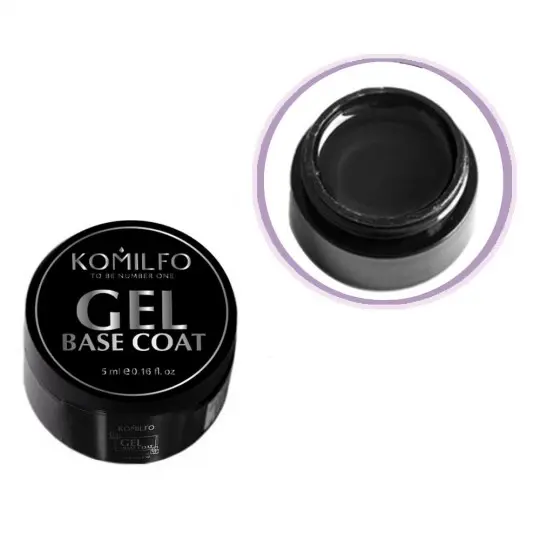 Komilfo Gel Base Coat (بدون فرشاة) 5 مل.