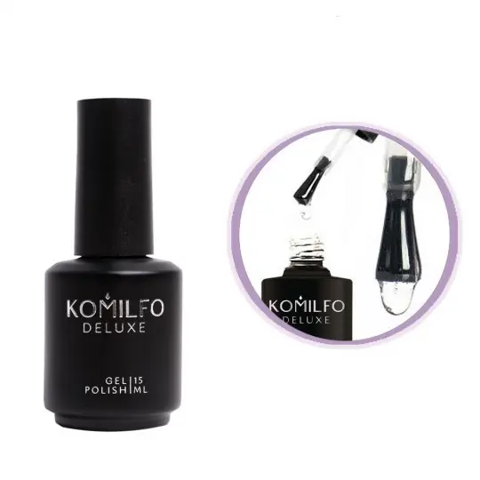 Каучуковая база для гель-лака Komilfo Rubber Base Coat, 15 мл