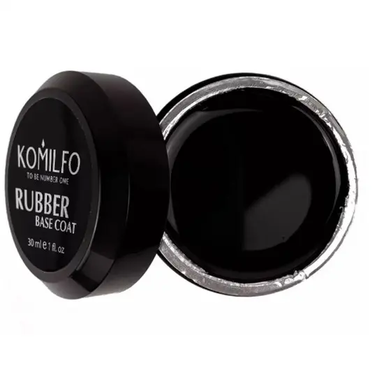 База Rubber Base Coat (Без кисточки, банка) 30 ml. Komilfo