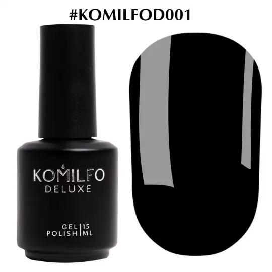 Гель-лак Komilfo Deluxe Series №D001, 15 ml.