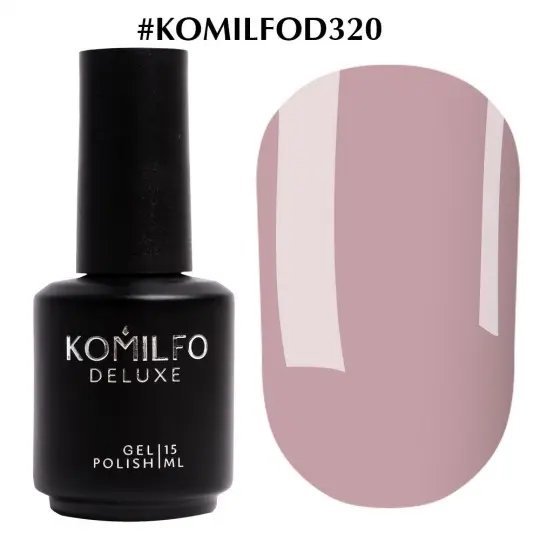 جل البولندية Komilfo Deluxe Series №320 ، 15 مل.