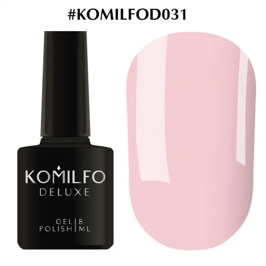 جل البولندية Komilfo Deluxe Series №D031 ، 8 مل.