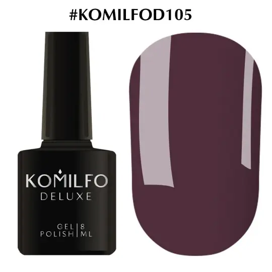 جل البولندية Komilfo Deluxe Series №D105 ، 8 مل.